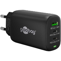 Goobay USB C PD GaN Multiport snellader (65 W) oplader