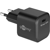 Goobay USB C PD GaN snellader Nano (45 W) oplader