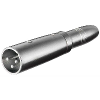 Goobay XLR connector 3 polig stekker