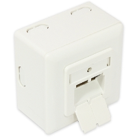 Good Connections GoCo Datenanschlussdose CAT6 AP pwh wanddoos