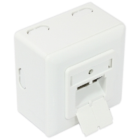 Good Connections GoCo Datenanschlussdose CAT6A AP wh wanddoos