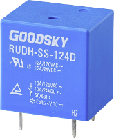GoodSky RUDH SS 124D Printrelais 24 V/DC 12 A 1x wisselcontact 1 stuk(s) Tray