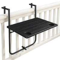 Goliving Balkontafel   Inklapbaar   Hangend   60 x 40 cm   Hoogteverstelbaar