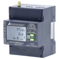 Gossen Metrawatt EM2289 U2289 V039 kWh meter 3 fasen 80 A Conform MID: Ja 1 stuk(s)