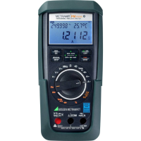 Gossen Metrawatt METRAHIT PM PRIME BT Multimeter Kalibratie (DAkkS) Digitaal Datalogger CAT III 600 V, CAT IV 300 V Weergave (counts): 310000