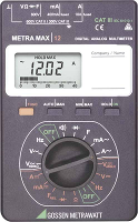 Gossen Metrawatt METRAmax 12 Multimeter Analoog