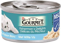 Gourmet Fisherman's Delights Witvis Kattenvoer #95;_85gr