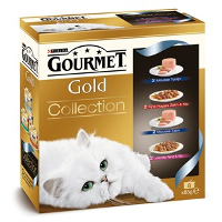 Gourmet Gold 8 Pack Collections kattenvoer 6 doosjes (48 blikken)
