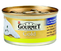 Gourmet Gold Fijne Mousse Tonijn Kattenvoer 85 Gr