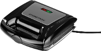 GourmetMaxx 06177 Tosti apparaat Grillfunctie, Met verwisselbare platen Antraciet
