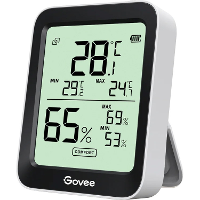 Govee Bluetooth Thermo Hygrometer temperatuur  en vochtmeter