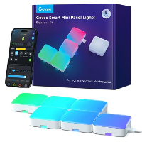 Govee Smart Mini Panel Lights Expansion Kit   6 pack verlichting