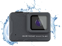 GoXtreme Manta 4K Actioncam 4K, Ultra HD, Full HD, Waterdicht, Schokbestendig