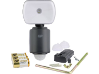 Gp Batteries Rf3.1 810Safeguardrf3.1 Led Buitenschijnwerper Met Bewegingsmelder Neutraal Wit Zwart