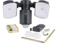 Gp Batteries Rf4.1 810Safeguardrf4.1 Led Buitenschijnwerper Met Bewegingsmelder Neutraal Wit Zwart