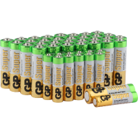 GP Batteries Super Alkaline 32x AA + 12x AAA Batterijen