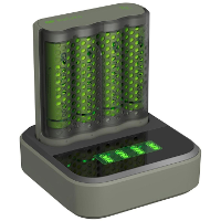 GP Batteries USB batterijlader GP M451 4 x ReCyko AA 2600 mAh dockingstation