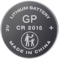 GP Knoopcel CR2016 3 V 25 stuk(s) 80 mAh Lithium GPCR2016B