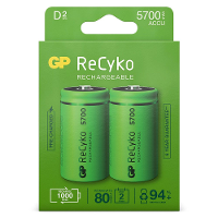 GP Recyko Batterijen D Oplaadbaar