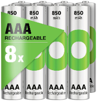 GP ReCyko Oplaadbare AAA batterij (potlood) NiMH 850 mAh 1.2 V 8 stuk(s)