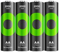 GP ReCyko Pro Oplaadbare AA batterij (penlite) NiMH 2000 mAh 1.2 V 4 stuk(s)