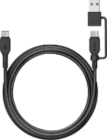 GP GPCBCCBVBKUSB971 USB kabel USB C, USB A stekker 1.50 M Zwart