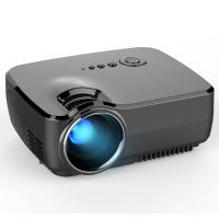 Gp70 Lcd Portable Led Projector Compatible 1080p Full Hd 1200 Lumens Hdmi Usb Home Theater Beamer