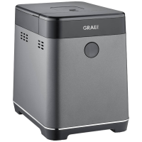 Graef BA806EU Broodbakmachine Anti aanbaklaag, Timerfunctie 750 g IJzermica (zijdemat), Grijs