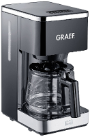 Graef FK 402 Koffiezetapparaat Zwart Capaciteit koppen: 10 Glazen kan, Warmhoudfunctie