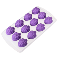 Grape Shaped Silicone Ice Cube Tray Jelly Chocolate Pudding Mold
