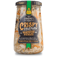 Grate Goods Crispy Coleslaw Barbecue Pickles 370 ml Fris zuur | Koolsalade | Pickled with AllBrine by Kesbeke