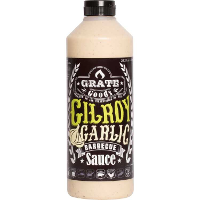Grate Goods Gilroy Style Garlic Barbecue Sauce saus 775 ml | Romig en licht pittig