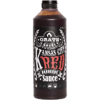 Grate Goods Kansas City Style Red Sauce Barbecue Sauce saus 775 ml | Krachtig en lichtzoet