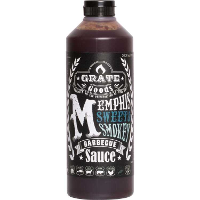 Grate Goods Memphis Style Sweet & Smokey Barbecue Sauce saus 775 ml | Vol en zoet rokerig