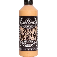 Grate Goods Mississippi Style Comeback Barbecue Sauce saus 775 ml | Fris en licht pittig