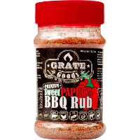 Grate Goods Sweet Paprika Barbecue Rub specerijen 180 g | Strooibus | Mild en zoet