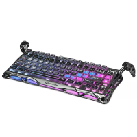 Gravastar Mercuries K1 PRO Mechanische toetsenbord Drie modus Hot Swappable Afdichtings RGB Aluminiumlegering 75% Layout