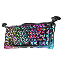 GravaStar V75Pro V75 Mechanische Gaming toetsenbord Magnetische Schakelaar Volledig aluminium legering afdichtingsstruct