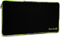 Gravity GBGKS1B Keyboardtas Zwart, Groen