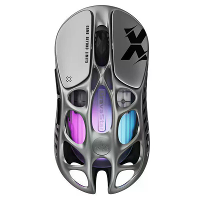 Gravastar MercuryX & X Pro Drie modus Gaming Muis Holle Ontwerp PAW3950 Sensor 32000DPI RGB Verlichting 49g Lichtgewicht