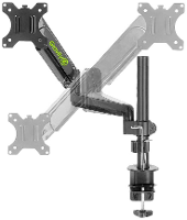 Gravity SA 6131 B Monitor tafelbeugel 1 voudig 33,0 cm (13)   68,6 cm (27) Zwart Zwenkbaar, In hoogte verstelbaar, Draaibaar