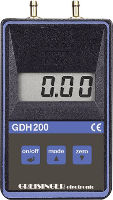 Greisinger GDH 200 07 Gasdrukmeter Kalibratie ISO Luchtdruk 0   0.1999 Bar