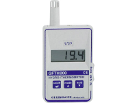 Greisinger GFTH 200 WPF4 Temperatuurmeter Kalibratie ISO  25 tot 70 Â°C Sensortype Pt1000