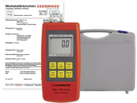 Greisinger GMH3161 12 WPD5 Gasdrukmeter Kalibratie (ISO) Luchtdruk, Niet agressieve gassen, Corrosieve gassen 0   1.3 Bar