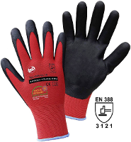 L+D Griffy SCREEN TOUCH PPU 1185 Nylon Werkhandschoen Maat (handschoen): 11, XXL EN 388 Cat II 1 paar