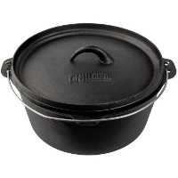 Grill Guru Cast Iron Dutch Oven Large kookpan