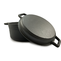 Grill Guru Dutch Oven Reversible kookpan