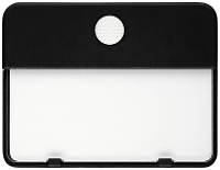 Grothe 55651 Bel Met naambord Zwart