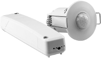 Grothe 94506 Opbouw, Plafond, Inbouw Pir Bewegingsmelder 360 Â° Relais Wit Ip20