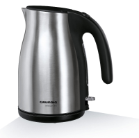 Grundig WK 5260 Waterkoker Snoerloos RVS, Zwart